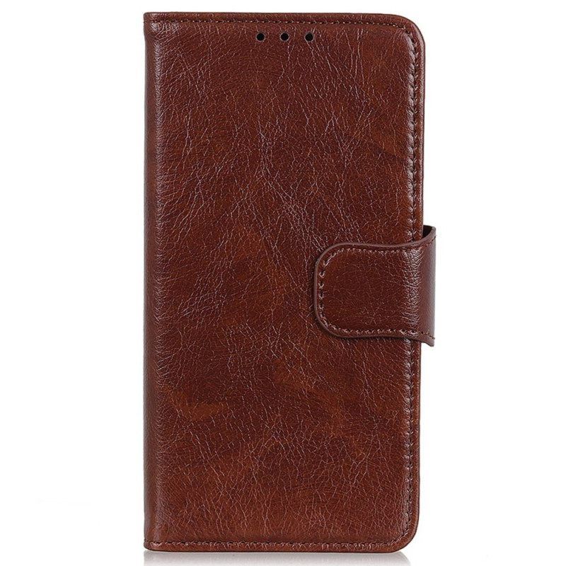 Κάλυμμα Honor Magic 5 Lite Split Nappa Leather